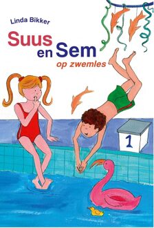 Suus en Sem op zwemles - Linda Bikker - ebook