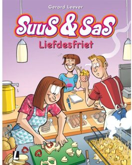 Suus & Sas - 14 Liefdesfriet - Boek Gerard Leever (9088864020)