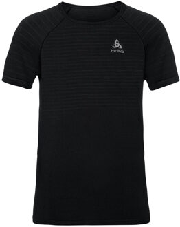 Suw Top Crew Neck S/S Performance X-Light Heren Sportshirt - Black - Maat S