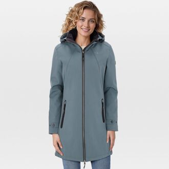 Suze - Softshell jas - Blauw - 46