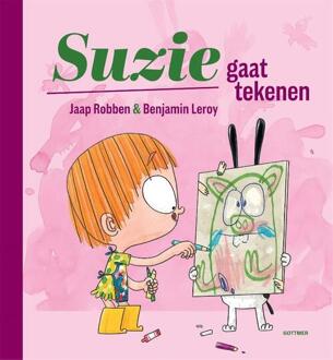 Suzie Ruzie gaat tekenen - Boek Jaap Robben (9025769543)