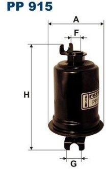 Suzuki Brandstoffilter PP915
