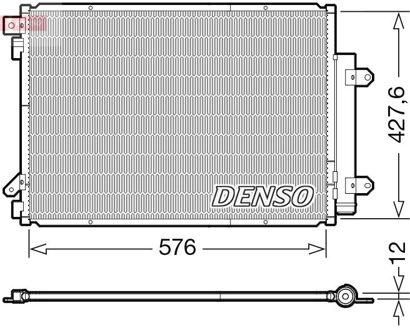 Suzuki Condensor, airconditioning DCN47008