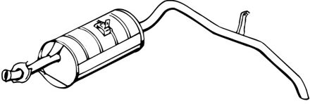 Suzuki Einddemper 13296