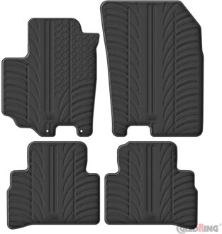 Suzuki Gledring Rubbermatten passend voor Suzuki Vitara (LY) Hybrid 2020- (T profiel 4-delig + montageclips GL0633