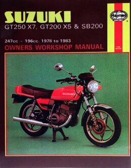 Suzuki Gt250X7, Gt200X5 & Sb200 Twins (78 - 83)