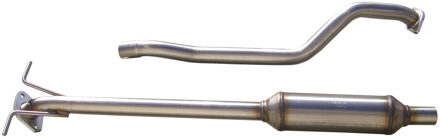 Suzuki InoxCar middenpijp passend voor Suzuki Swift II 1.6 16v Sport (125pk) 2005- IXTCSWI