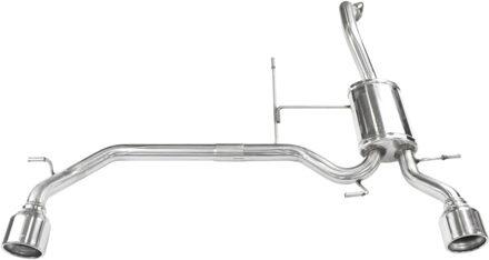 Suzuki InoxCar uitlaat passend voor Suzuki Swift 1.4 Sport 140pk 2018- Links/Rechts 102mm IXSUSW04102