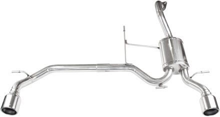 Suzuki InoxCar uitlaat passend voor Suzuki Swift 1.4 Sport 140pk 2018- Links/Rechts 90mm IXSUSW0490