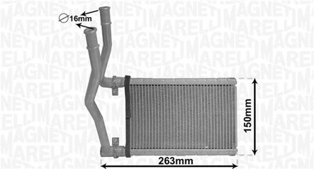 Suzuki Kachelradiateur, interieurverwarming BR490