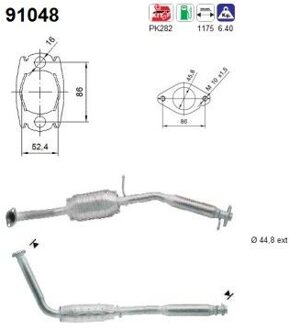 Suzuki Katalysator 91048
