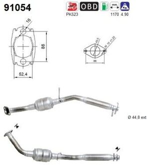 Suzuki Katalysator 91054