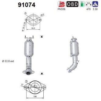 Suzuki Katalysator 91074