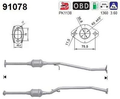 Suzuki Katalysator 91078