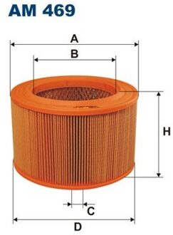 Suzuki Luchtfilter AM469