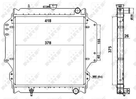 Suzuki Radiateur 513161