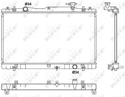 Suzuki Radiateur 53062
