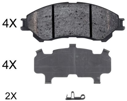 Suzuki Remblokken set 35031