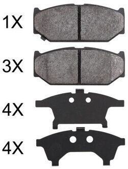 Suzuki Remblokken set