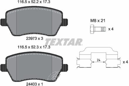Suzuki Remblokken set