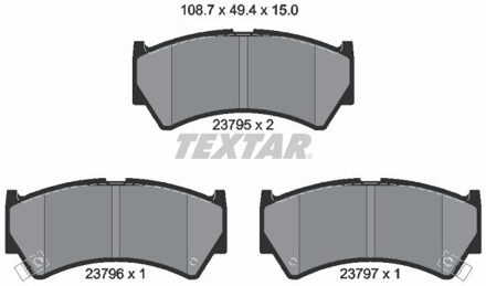Suzuki Remblokkenset, schijfrem 2379501