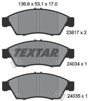 Suzuki Remblokkenset, schijfrem 2381701