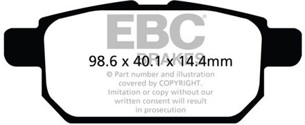 Suzuki Remblokkenset, schijfrem DPX2120