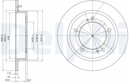 Suzuki Remschijf BG2584