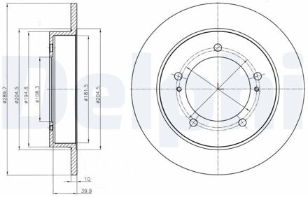 Suzuki Remschijf BG4289