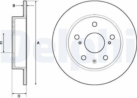 Suzuki Remschijf BG4709C