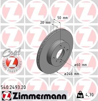 Suzuki Remschijf Coat Z 540249320