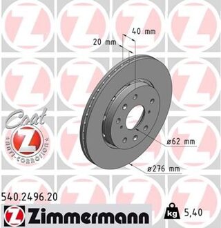 Suzuki Remschijf Coat Z 540249620