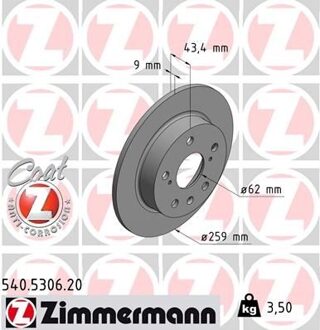 Suzuki Remschijf Coat Z 540530620