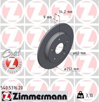 Suzuki Remschijf COAT Z 540531620