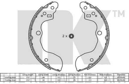 Suzuki Remschoenset 2752821