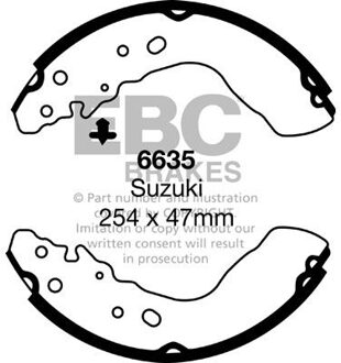 Suzuki Remschoenset 6635