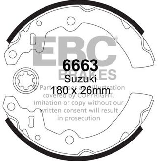 Suzuki Remschoenset 6663