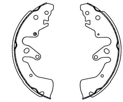 Suzuki Remschoenset KBS8901