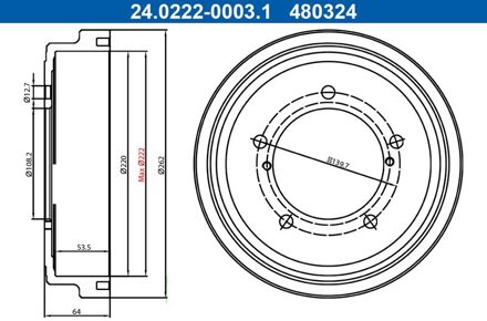 Suzuki Remtrommel 24022200031