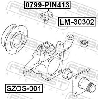 Suzuki Reparatieset, astap 0799PIN413