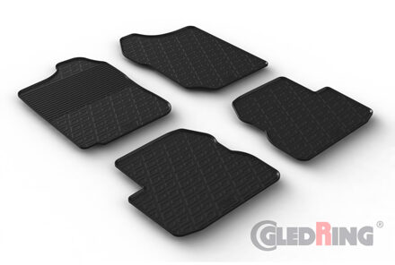 Suzuki Rubbermatten passend voor Suzuki Jimny (FJ) 1998-2018 (T profiel 4-delig) GL0631