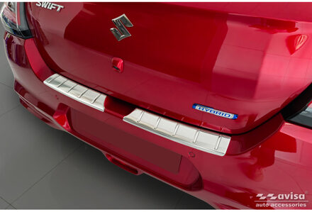 Suzuki RVS Achterbumperprotector passend voor Suzuki Swift VI 2024- 'Ribs' AV235968