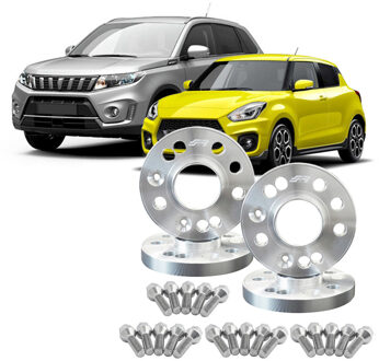 Suzuki Simoni Racing Aluminium Spoorverbreder Set Suzuki Swift- 2x16mm + 2x20mm SRSVSZ001