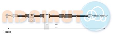 Suzuki Trekkabel, parkeerrem 480206