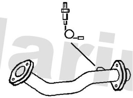 Suzuki Uitlaatpijp 110446