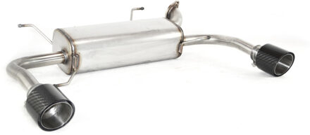 Suzuki Ulter Sport uitlaat passend voor Suzuki Swift Sport V 1.6 16v 100kW 2012-2017 100mm Carbon US127307100CFP