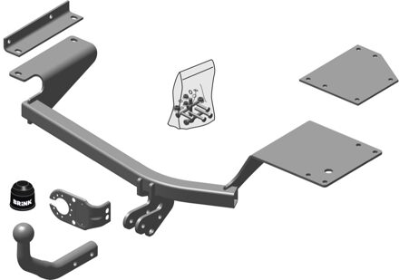 Suzuki Vaste trekhaak