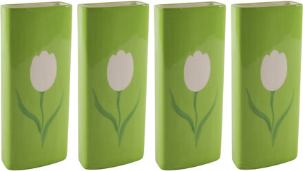 Svenska Living 8x Stuks Radiatorbak luchtbevochtiger/waterverdamper - 20 x 8 cm - porselein