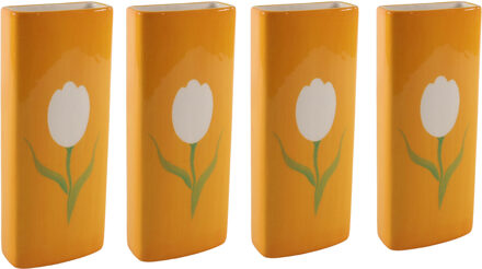 Svenska Living 8x Stuks Radiatorbak luchtbevochtiger/waterverdamper - porselein - 20 x 8 cm