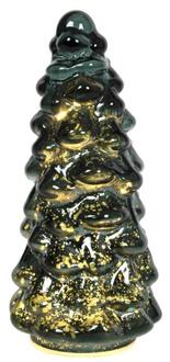 Svenska Living Beeld everlands kunstkerstboom glas LED groen 20cm